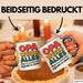 Opa Großvater Tasse Becher Geschenk Lustige Geschenkidee Spruch Opa Weiss Alles Blau Trendation