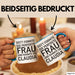 Claudia Tasse Geschenk Gott Formte Die Perfekte Frau Claudia Geschenkidee Blau Trendation