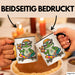 Hippie Frosch Tasse Geschenk Lustige Geschenkidee Spruch Schwarz Trendation