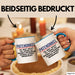 Patenonkel Tasse Geschenk Du Bist Nicht Du Geschenkidee Patenkind Taufe Blau Trendation