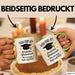 Schüler Abschluss Tasse Geschenk Lustige Geschenkidee Spruch Herzlichen Glückwünsche Grün Trendation