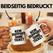 Sarkastischer Sarkasmus IT Mitarbeiter Tasse Geschenk Lustige Geschenkidee Spruch Kein Support Ohne Ticket Weiß Trendation