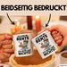 Rentner Pensionär Sarkasmus Bär Tasse Geschenk Lustige Geschenkidee Spruch Ich Bin In Rente Ich Muss Gar Nichts Rot Trendation