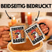 Huhn Tier Bauer Tasse Becher Geschenk Lustige Geschenkidee Spruch Hühnerpapa Schwarz Trendation