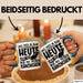 Kaninchen Tasse Geschenk Lass Mich In Ruhe Heute Rede Ich Nur Mit Meinem Kaninchen Kaffee-Becher Blau Trendation