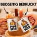 Papa Vatertag Tasse Becher Geschenk Lustige Geschenkidee Spruch Papa Bierbär Rot Trendation