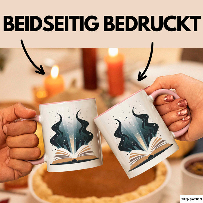 Selbsthilfe Fan Tasse Geschenkidee für Wachstums Suchender Rosa Trendation