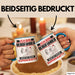 Bergführer Tasse Geschenk für Bergführer Geburtstag Lustiger Spruch Kaffee-Becher Was Ist Deine Superkraft Blau Trendation