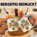 Schlagzeugspieler Schlagzeuger Schlagzeug Tasse Geschenk Lustige Geschenkidee Spruch Der Schlagzeuger Ist Jetzt Da Blau Trendation