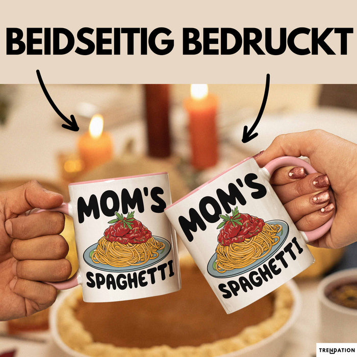 Spaghetti Tasse Für Frauen Und Männer Mom'S Spaghetti-Liebhaber Rosa Trendation