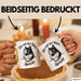 Katzenliebhaber Tasse Geschenk Spricht mit Katzen Katzenfan Rosa Trendation