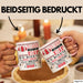 Fallschirmsprung-Begleiter Geschenk Tasse Sei Lieber Nett Zu Mir Ich Könnte Mal Dein Fallschirmsprung Begleiter Sein Rosa Trendation