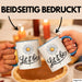 Gänseblümchen Blume Tasse Geschenk Lustige Geschenkidee Spruch Lass Es Geschehen Blau Trendation