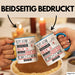 Rodeo-Cowgirl Geschenk Becher Tasse Gott Schuf Alle Menschen Gleich Nur Die Besten Durfeten Rodeo-Cowgirl Werden Geschenkidee Lustig Blau Trendation