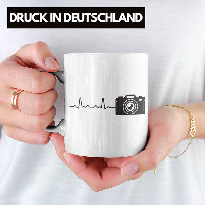 Trendation - Fotograf Tasse Zubehör Fotografie Geschenk Fotografieren Kaffeetasse Geschenkideen Lustiger Spruch Weiß Trendation