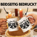 Jazz Tasse Geschenk Keep The Blues Alive Musik Becher Weiß Trendation