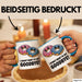 Büroarbeit Kollege Abschied Tasse Geschenk Lustige Geschenkidee Spruch Ich Donut Möchte Nicht Auf Wiedersehen Sagen Blau Trendation