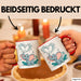 Elefantenliebhaber Tasse Geschenkidee für Wildtier Fans Rot Trendation
