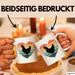Huhn Tier Bauer Tasse Becher Geschenk Lustige Geschenkidee Spruch Hühnerherz Weiß Trendation