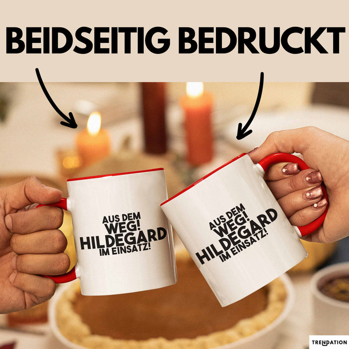 Hildegard Tasse Aus Dem Weg! Hildegard Im Einsatz! Geschenk