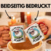 Schaf Tier Tasse Geschenk Lustige Geschenkidee Spruch Ich bin hier die Schäffin Rot Trendation