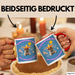 Meme Tasse Geschenk Lustiger Becher Hund Die Sonne Ist wieder Raus Also Verlass Ich Das Haus Rot Trendation