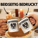Österreich Tasse Geschenk Flagge Austria Schwarz Trendation