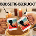 Quallen-Liebhaber Tasse Geschenkdiee Vintage Look Retro Becher Rosa Trendation