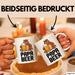 Papa Vatertag Tasse Becher Geschenk Lustige Geschenkidee Spruch Papa Bierbär Weiß Trendation
