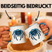 Spinne Vogelspinne Tier Tasse Geschenk Lustige Geschenkidee Spruch Blau Trendation