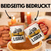 Lissabon Portugal Tasse Geschenk Lustige Geschenkidee Spruch Seilbahn Reise Straßenbahn Rot Trendation
