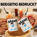 Tasse BÄÄM Ich bin 7 Kindergeburtstagsgeschenk mit DabTanz Rot Trendation