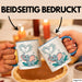 Elefantenliebhaber Tasse Geschenkidee für Wildtier Fans Blau Trendation