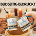 Ruderer Geschenk Tasse Ich Bin Ruderer Aber Sag Doch Einfach Superheld Lustige Geschenkdiee für Ruderer Kaffee-Becher Blau Trendation