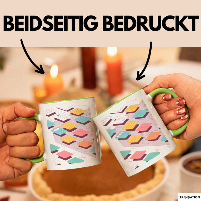UX Designer Tasse Geschenk Lustige Geschenkidee Spruch Für User Experience Profis Grün Trendation
