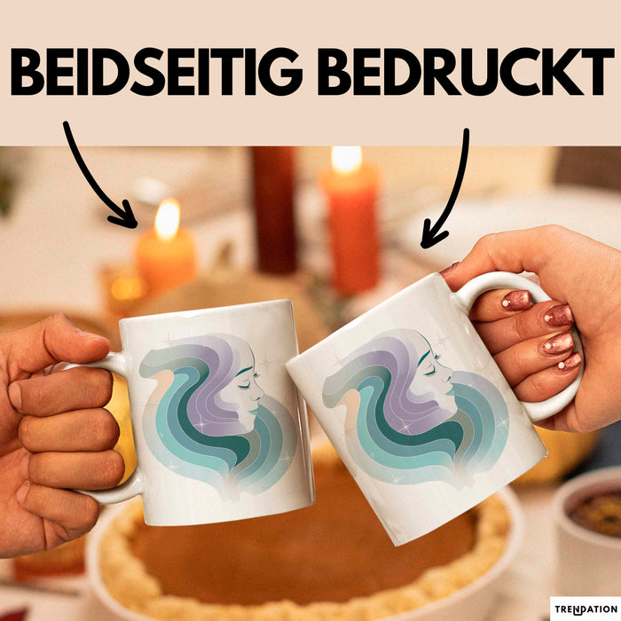 Achtsamkeitsexperte Tasse Geschenkidee für Zen Begleiter Weiß Trendation