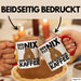 Kaffee-Liebhaber Geschenk Tasse Geschenkidee für Kollegen Der Tut Nix Der Will Nur Kaffee trinken Rot Trendation