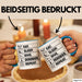 Taucher Tasse Geschenk Eat Sleep Geschenkidee Tauchen Becher Blau Trendation