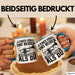 Posauntist Tasse Geschenk Trompete Posaune Einer Von Uns Beiden Spielt Besser Als Du Geschenkidee Blau Trendation