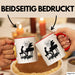 Klavier-Spieler Geschenk Tasse Grafik Piano Spielerin Geschenkidee Becher Rot Trendation