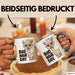 Alpaka Liebhaber Tasse Geschenkidee für Tierfreunde Blau Trendation