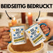 Schüler Abschluss Tasse Geschenk Lustige Geschenkidee Spruch Du Hast Es Geschafft Blau Trendation