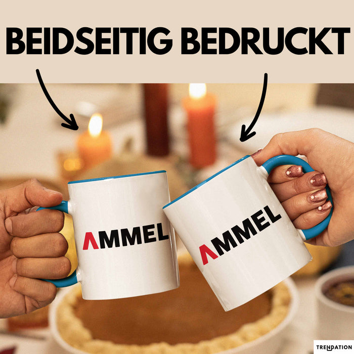 Mathematiklehrer Unterricht Tasse Geschenk Lustige Geschenkidee Spruch Πmmel Blau Trendation