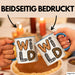 Wilde Tiere Tasse Geschenk Lustige Geschenkidee Spruch Wild Blau Trendation