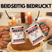 Rocker Tasse Geschenk für Rocker Geburtstag Lustiger Spruch Kaffee-Becher Was Ist Deine Superkraft Blau Trendation