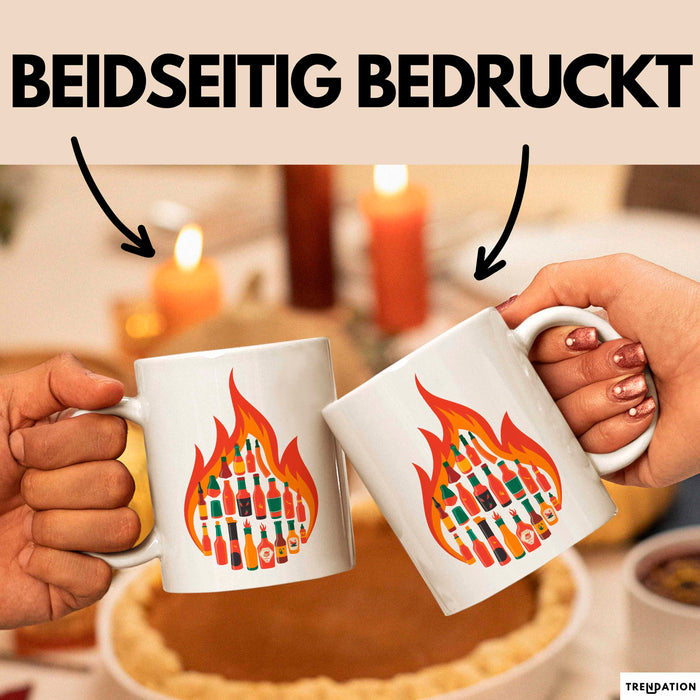 Soßen Enthusiast Tasse Geschenkidee für Geschmacks Fan Weiß Trendation