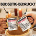 Witzige Tasse Geschenk Bist Du Hier Der Chef Humorvolles Design Muss Ich Erst Meine Frau Fragen Schwarz Trendation