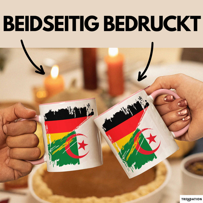 Pakistan Deutschland Flagge Halb Deutscher Halb Pakistaner Fußball Germany 2025 Europa Pakistan Rosa Trendation