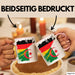 Pakistan Deutschland Flagge Halb Deutscher Halb Pakistaner Fußball Germany 2025 Europa Pakistan Rosa Trendation