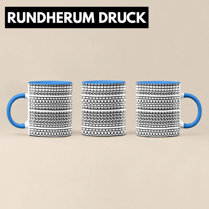 Ich Hasse Euch Alle Tasse Lustiges Geschenk Allover-Print Quer Lesen Trendation